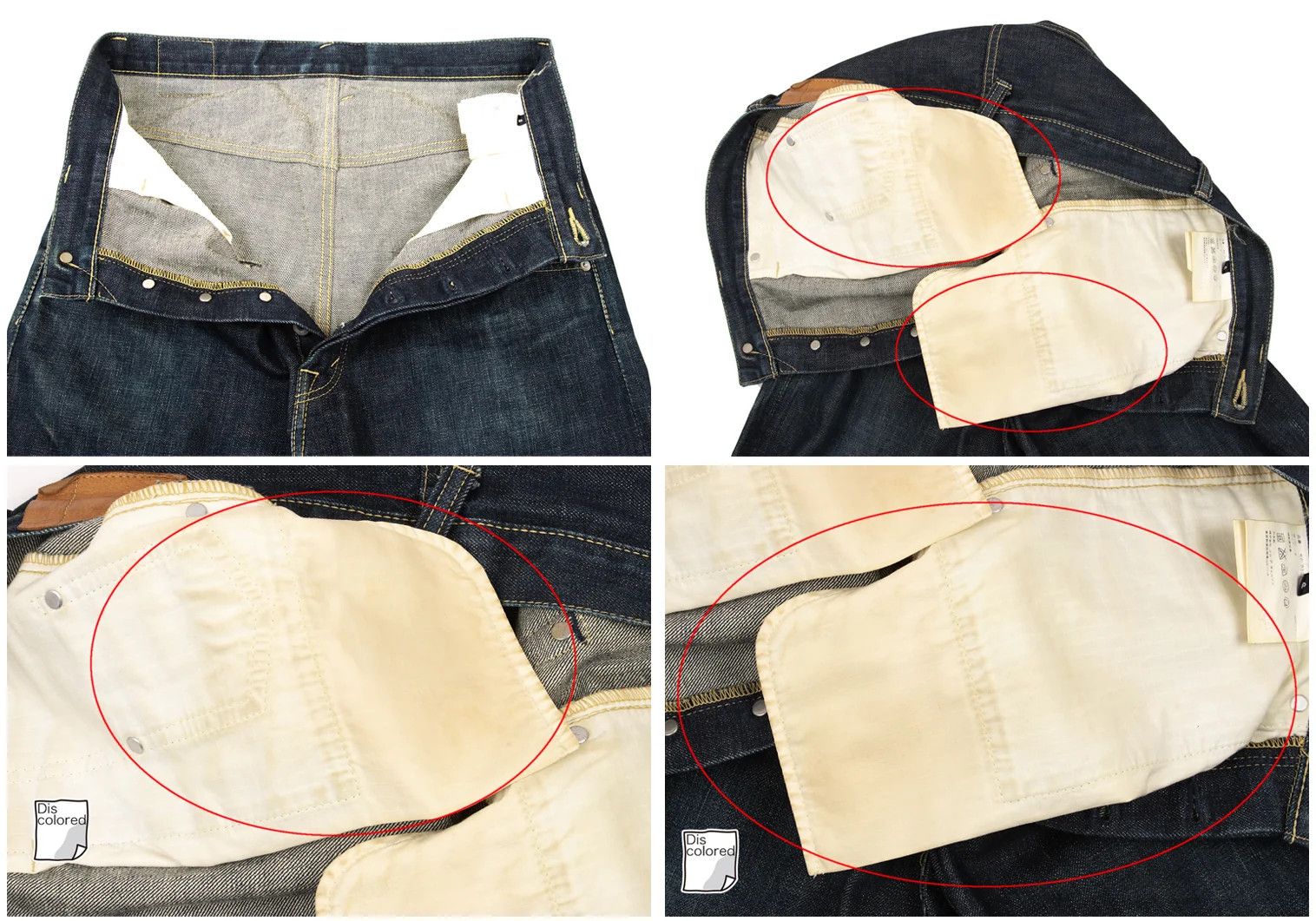 Ganryu Indigo Leather Patch Straight Denim Pants Size S Size US 30 / EU 46 - 8 Thumbnail