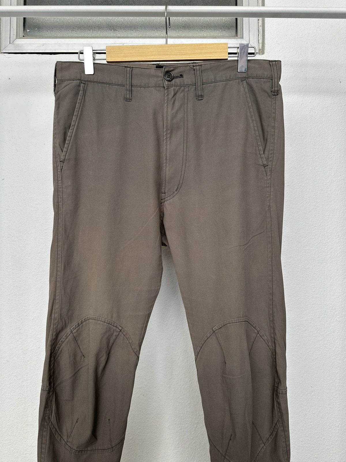CABANE de ZUCCa 2010FW Cabane De Zucca - biker style cotton pants Size US 34 / EU 50 - 10 Thumbnail