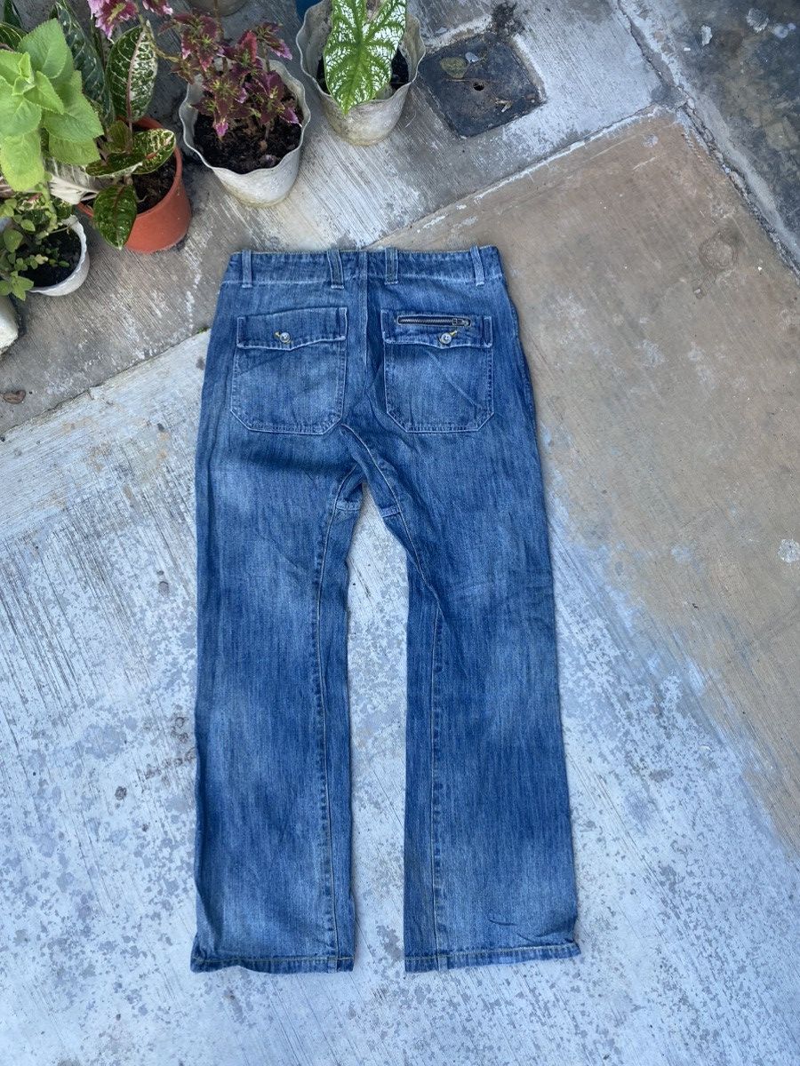 If Six Was Nine × Japanese Brand × Le Grande Bleu (L.G.B.) Dominate Handcrafted Flare Jeans Size US 35 - 2 Thumbnail