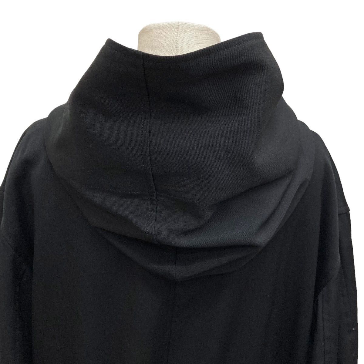 Yohji Yamamoto YYPH 18AW Wool Gabazine Hooded Court HV-C98-148 Size US L / EU 52-54 / 3 - 5 Thumbnail