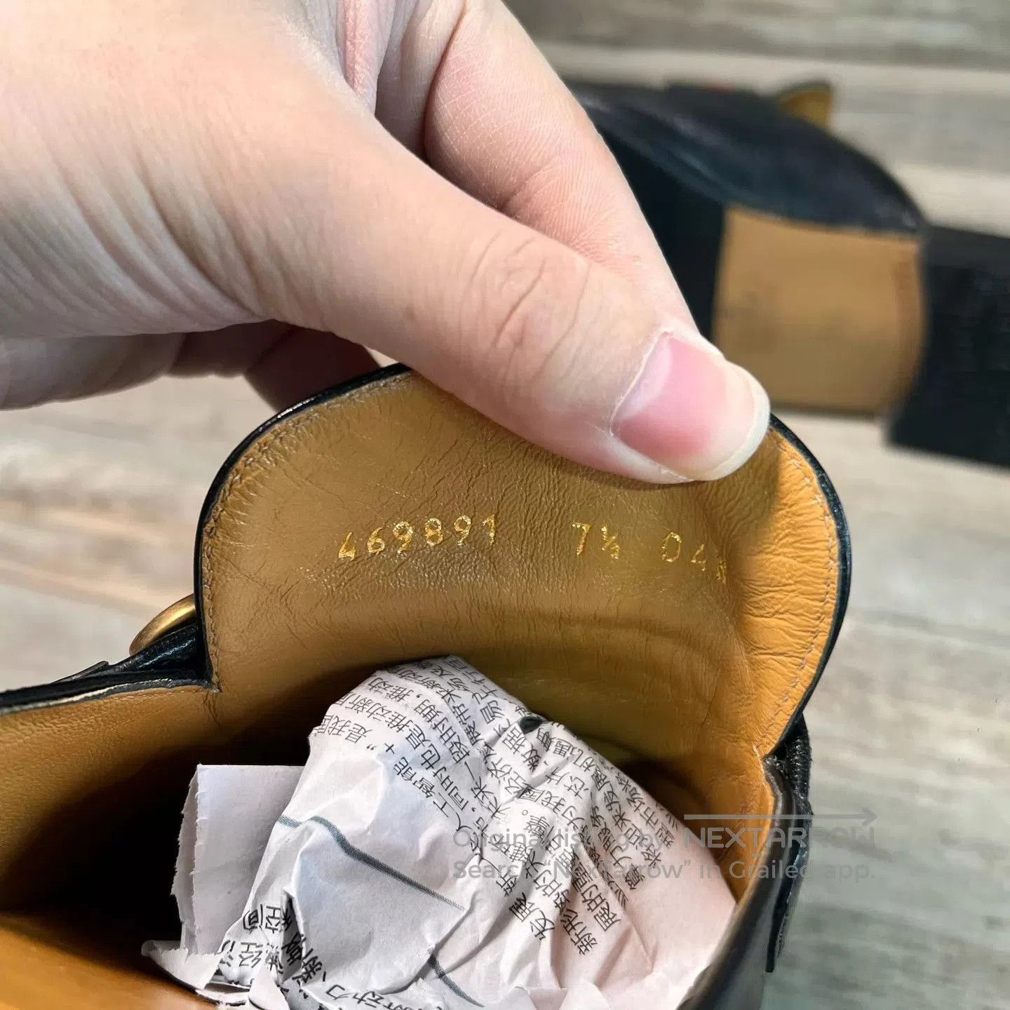 Gucci Black Leather Slip-On Mules. Size US 8.5 / EU 41-42 - 7 Thumbnail