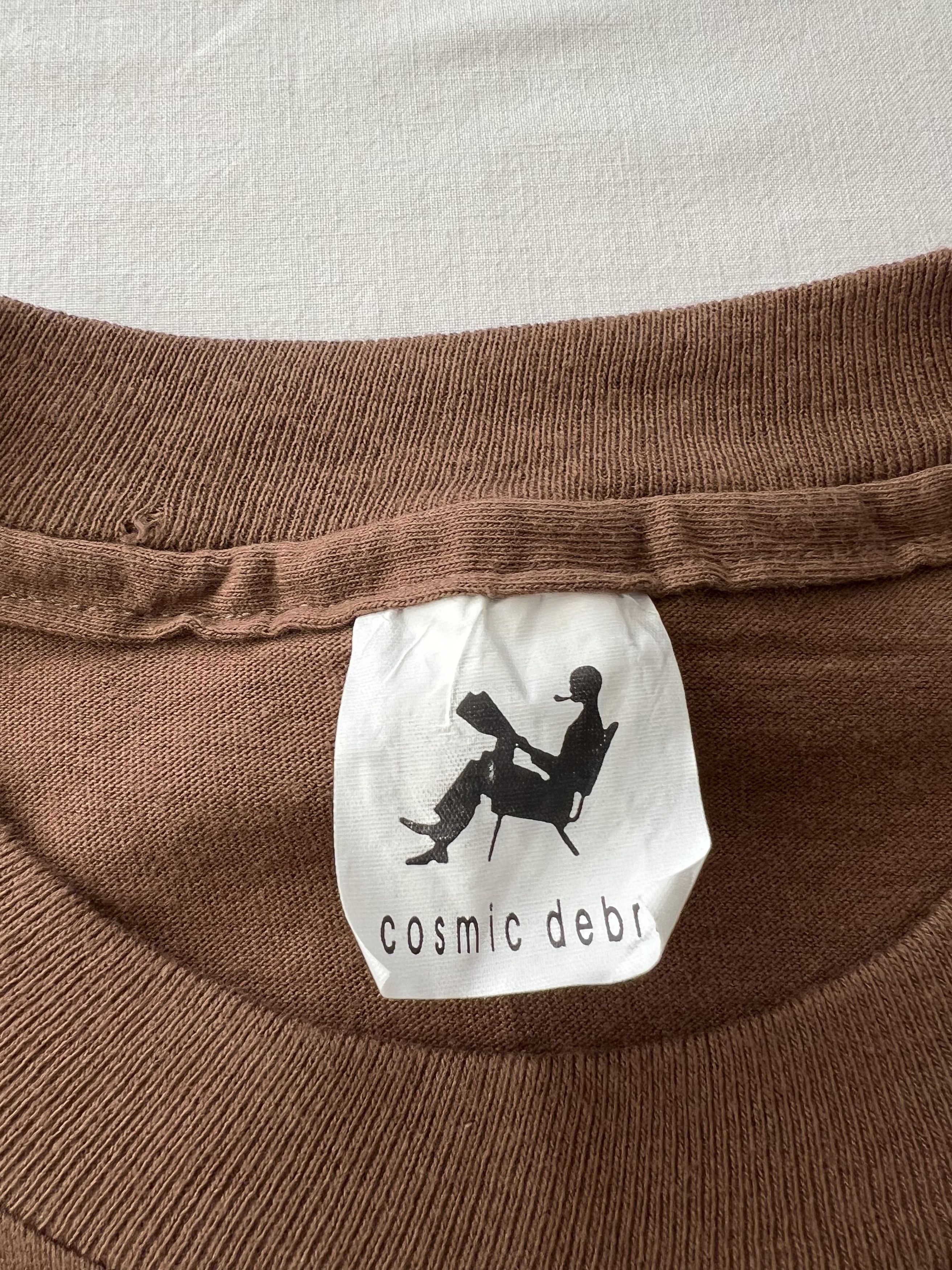 Vintage Vintage 90s Smokin Smoke Humor Comic Brown Tee Size US L / EU 52-54 / 3 - 10 Thumbnail