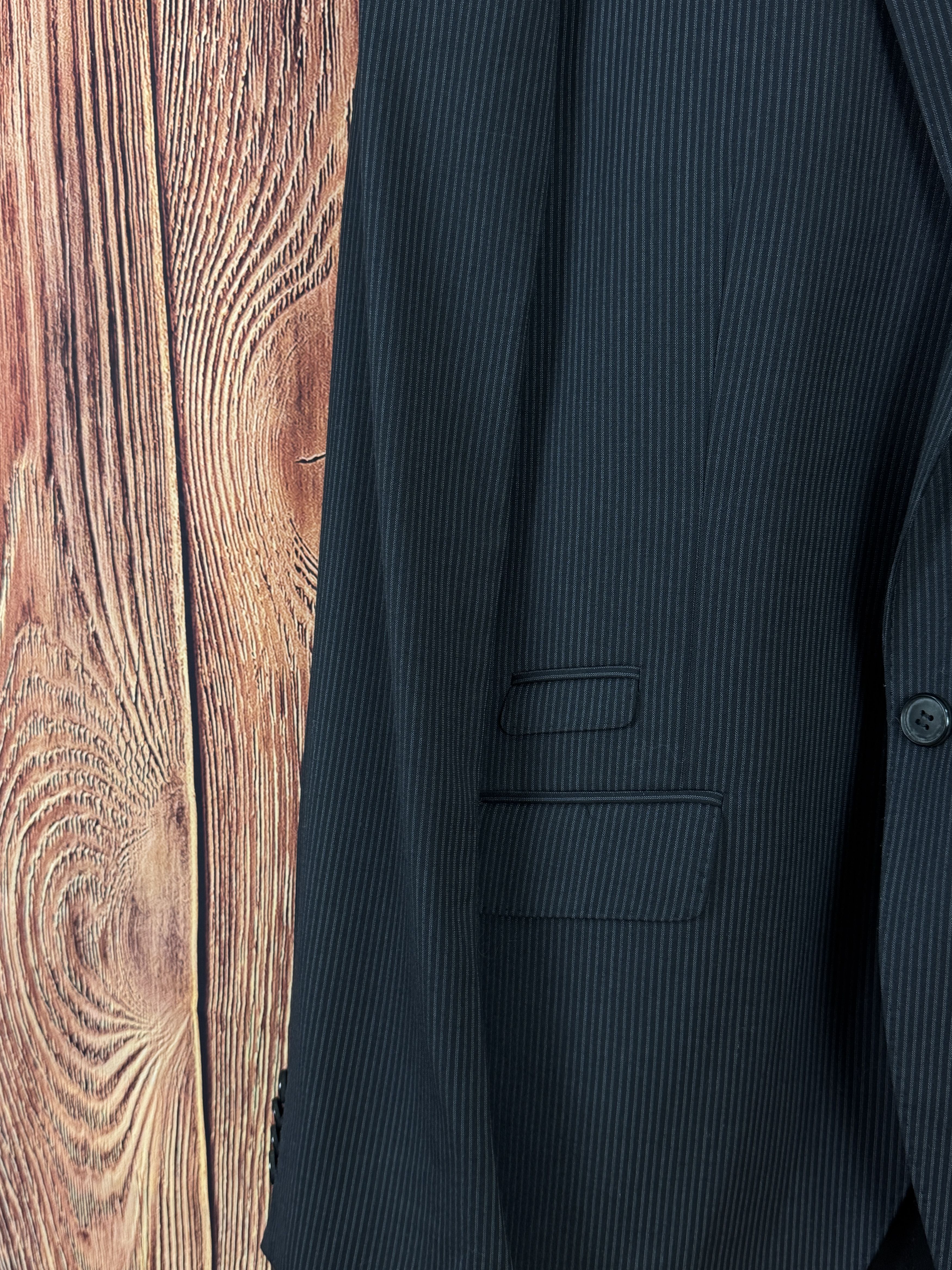 Tiger of Sweden Tiger of Sweden N Mailer 3-in-1 Striped Wool Suit Size It 54 Size 44R - 10 Thumbnail