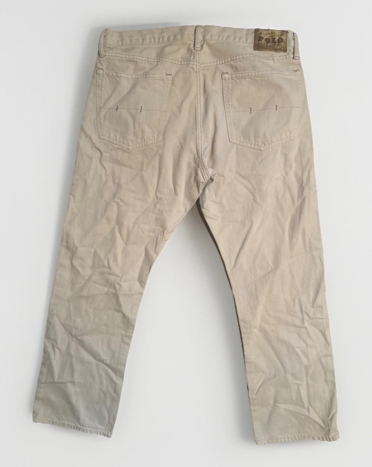 Polo Ralph Lauren Polo Ralph Lauren Jeans Mens Chino Work Pants 36x30 Khaki Size US 36 / EU 52 - 5 Thumbnail