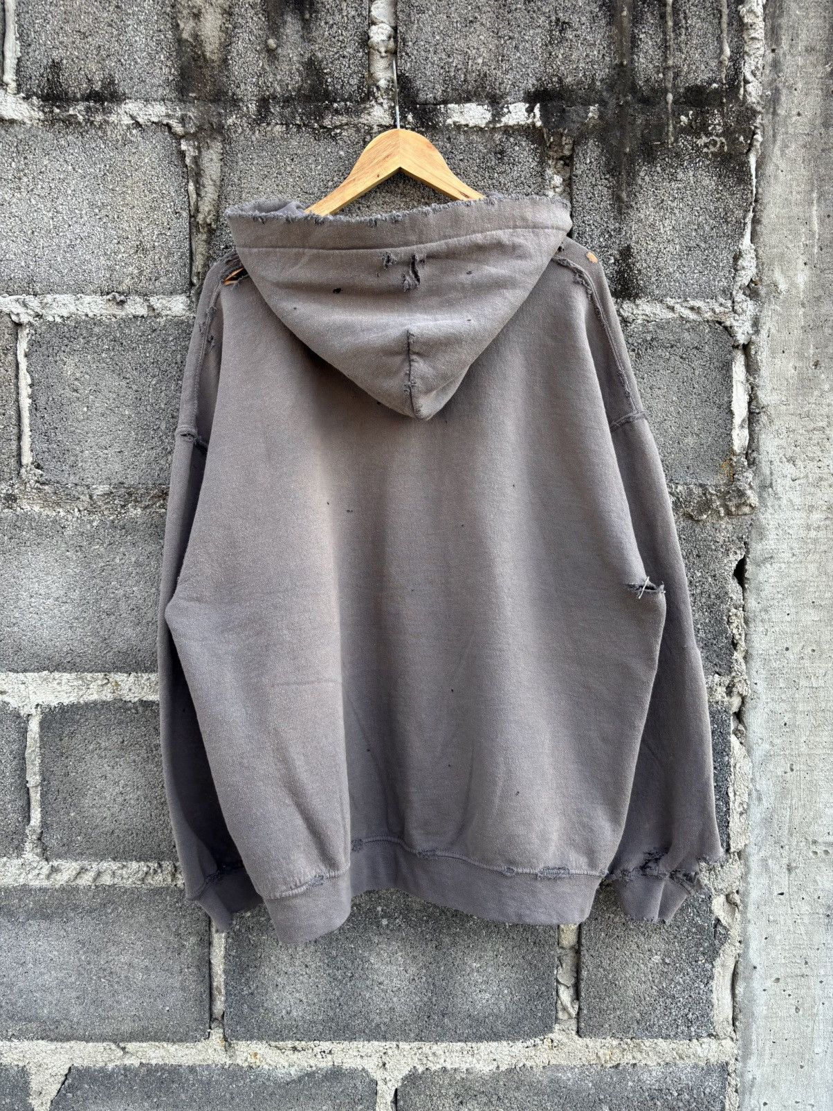 Vintage Thrashed Distressed T-REX Hoodie Size US XL / EU 56 / 4 - 9 Thumbnail