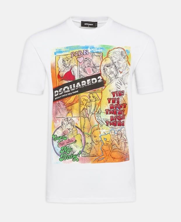 Dsquared2 T-shirt Size US XXL / EU 58 / 5 - 1 Preview
