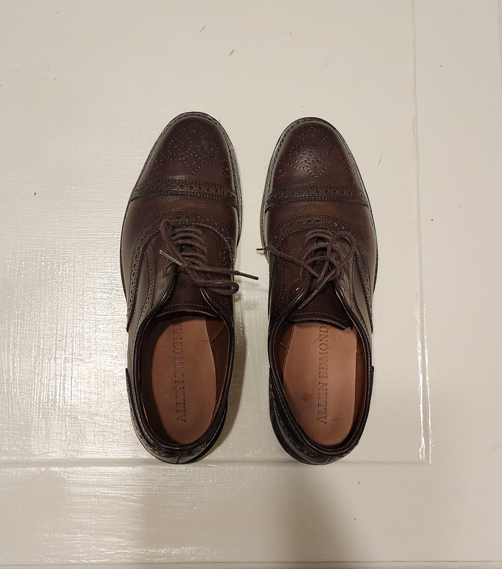 Allen Edmonds Strand Cap-toe Oxford Dress Shoe Size US 7 / EU 40 - 1 Thumbnail