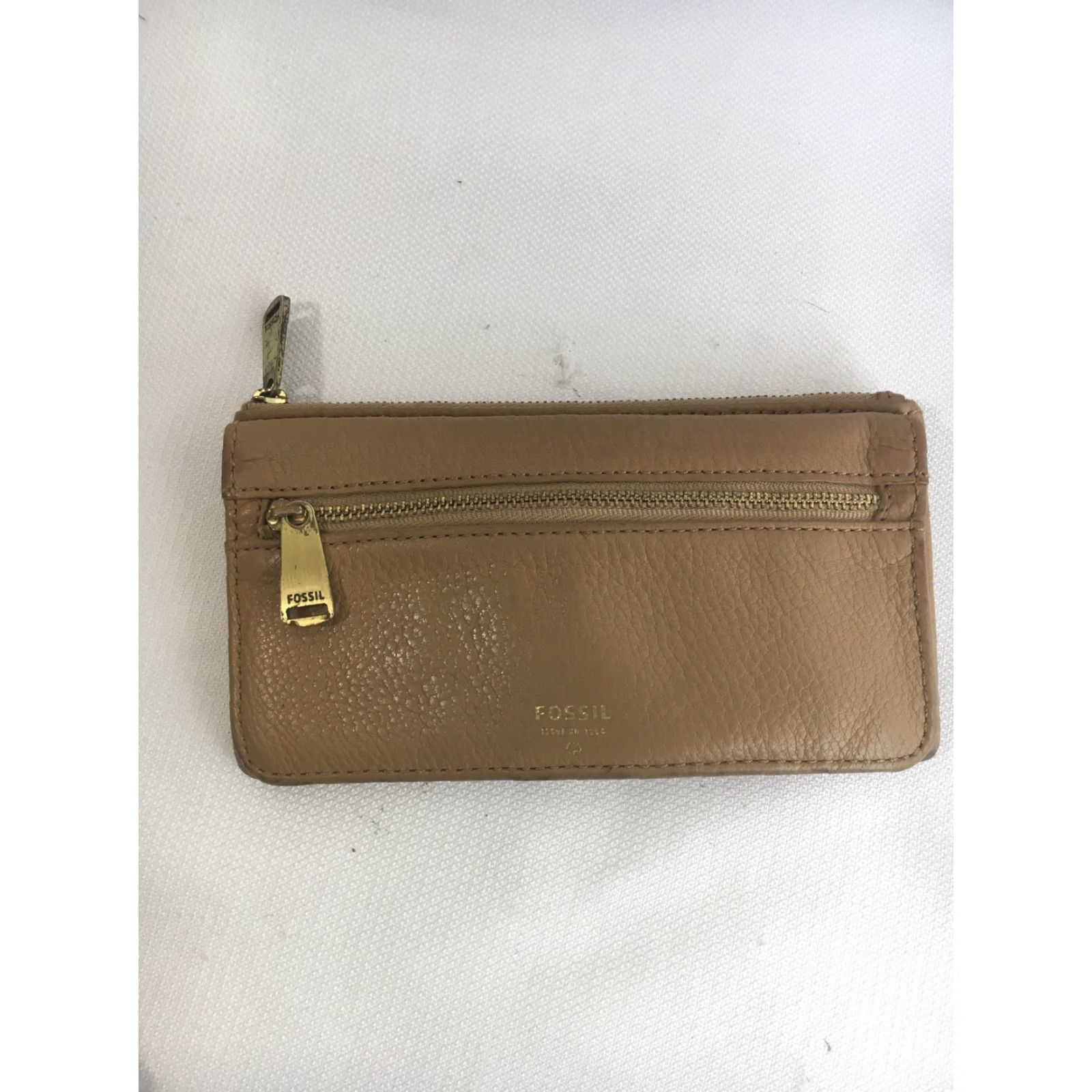Fossil Fossil Wallet Zip-Around Flap Snap Bi-fold Long Leather Tan Womens SL5031 Size ONE SIZE - 2 Thumbnail