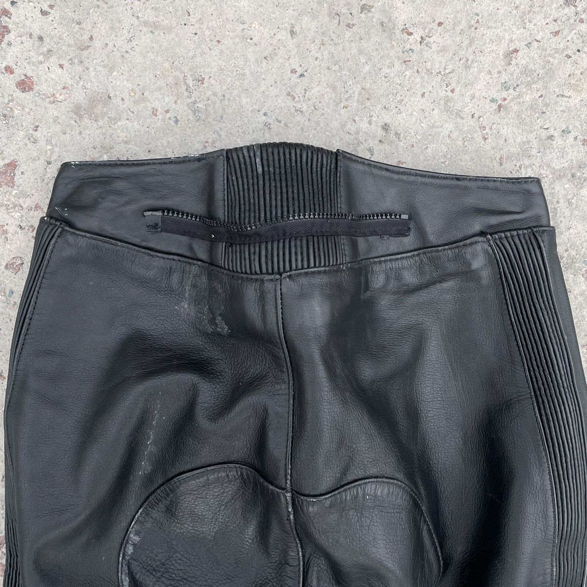 Other Vintage Moto Leather Pants 52 Y2K 90s USA Japan Style Size US 29 - 7 Thumbnail