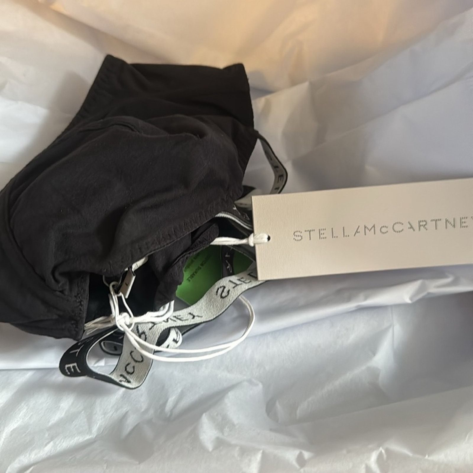 Stella McCartney Stella McCartney Stretch cotton jersey balconette bra L Size ONE SIZE - 4 Thumbnail