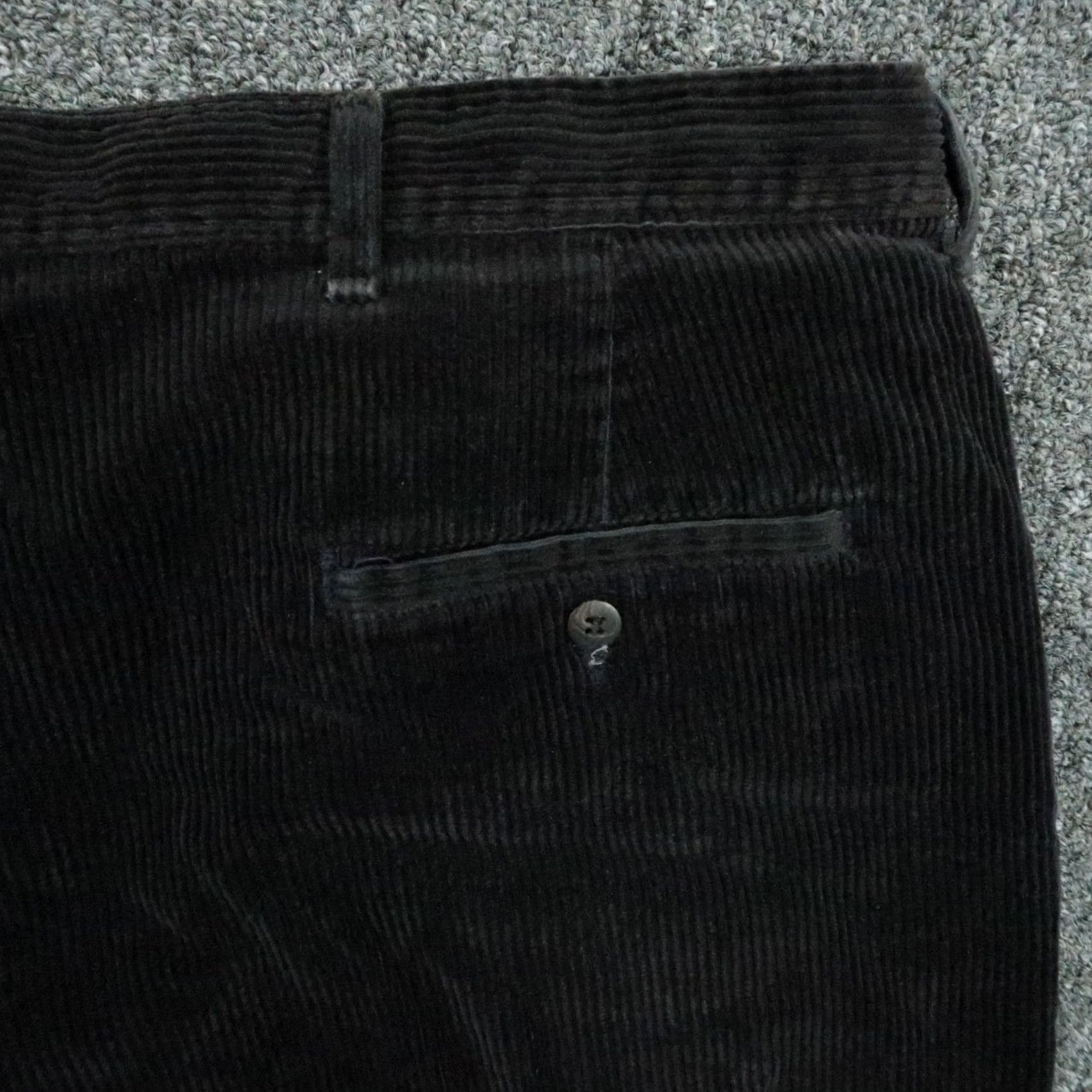 Polo Ralph Lauren VINTAGE Polo Ralph Lauren Pants Mens 38x30 Brown Corduroy Double Pleat Wide Leg Shirt Size US M / EU 48-50 / 2 - 6 Thumbnail