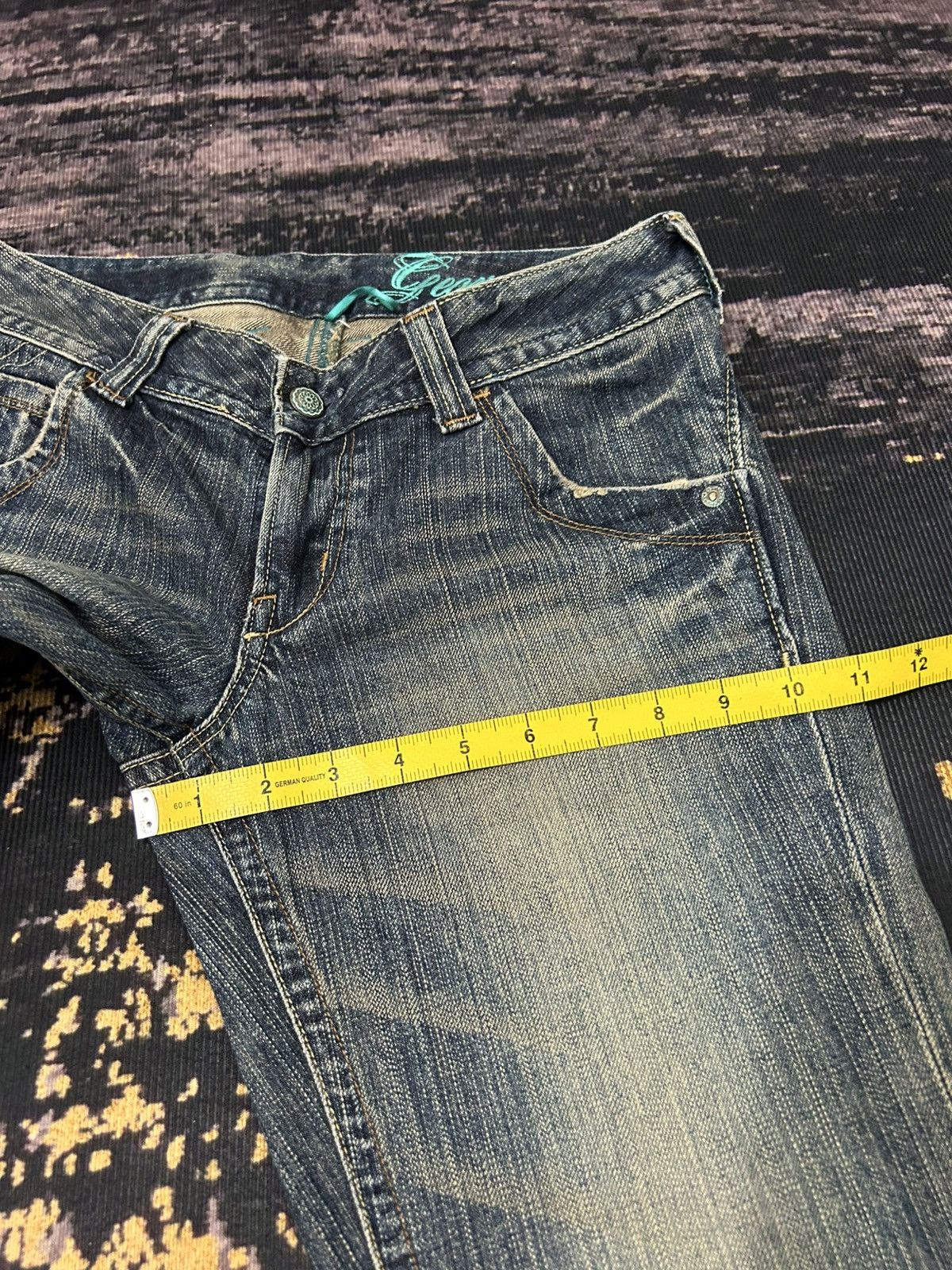 Japanese Brand Vintage Georgia Washed Flare Jeans Size US 30 / EU 46 - 16 Thumbnail