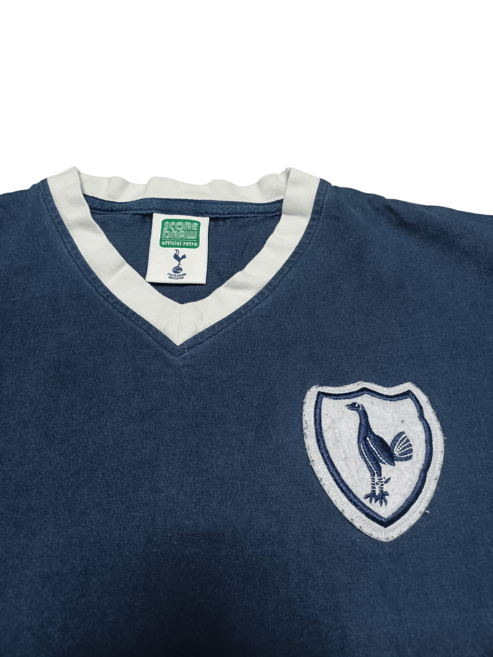 Other TOTTENHAM HOTSPUR VINTAGE STYLE SCORE DRAW SOCCER JERSEY Size US L / EU 52-54 / 3 - 2 Thumbnail