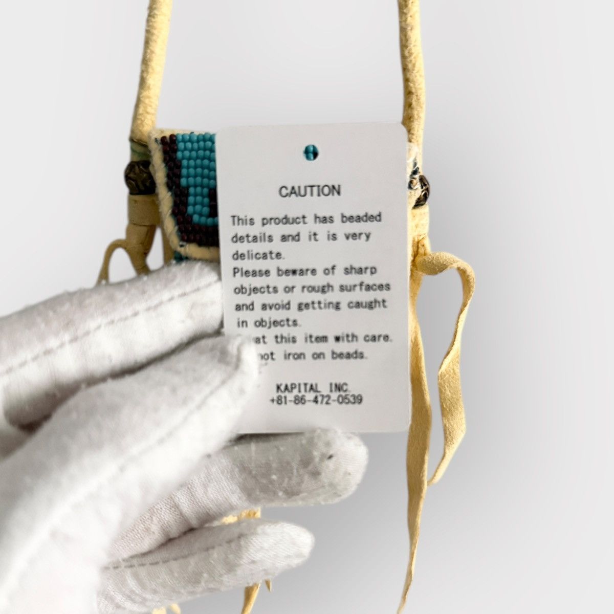 Kapital STEAL! Kapital Deer Leather Pueblo Charm Pouch Necklace Size ONE SIZE - 6 Thumbnail