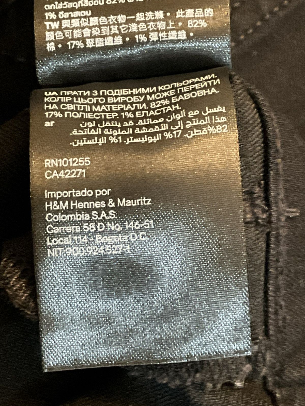 H&M H&M Skinny Ankle Regular Waist Black Jeans 30 Size 30" / US 8 / IT 44 - 7 Thumbnail