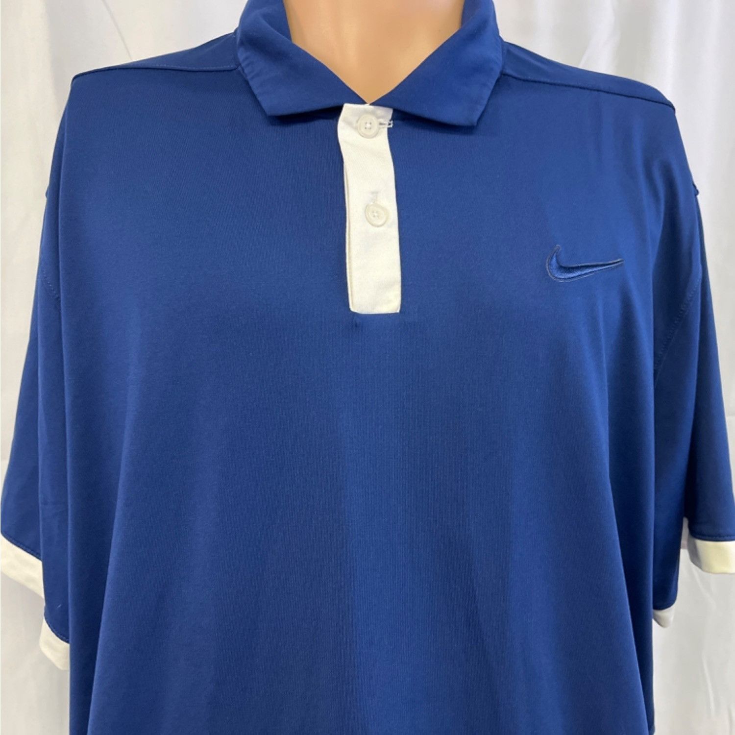 Nike Nike Dri-Fit Men's Blue Golf Shirt/Polo Sz XL SKU 4707 Size US XL / EU 56 / 4 - 3 Thumbnail