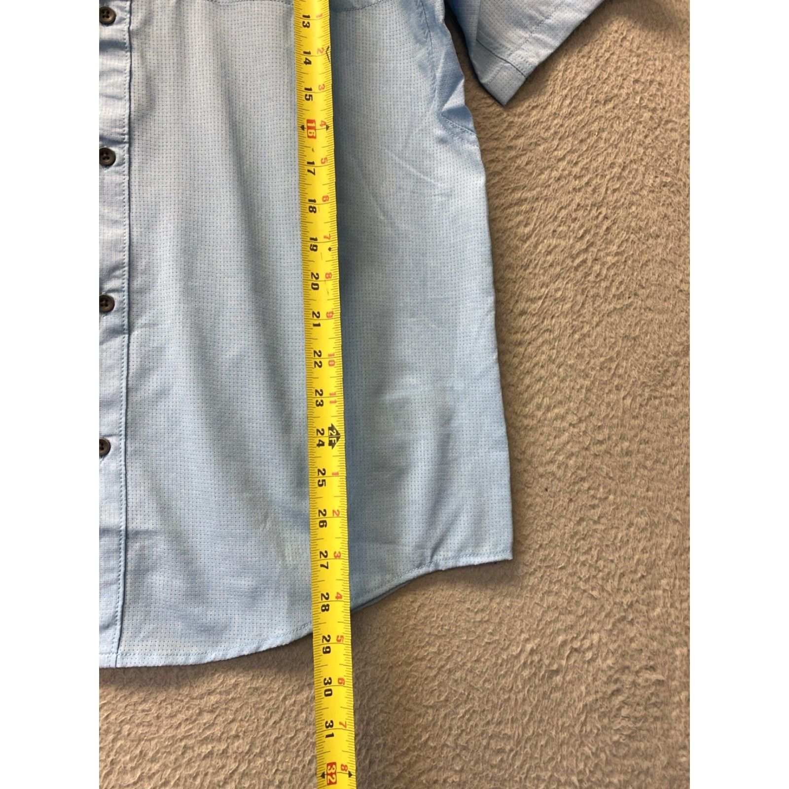 Marmot Marmot Mens Medium Turquoise Short Sleeve Pocketed Outdoor Shirt /148-21 Size US M / EU 48-50 / 2 - 5 Thumbnail