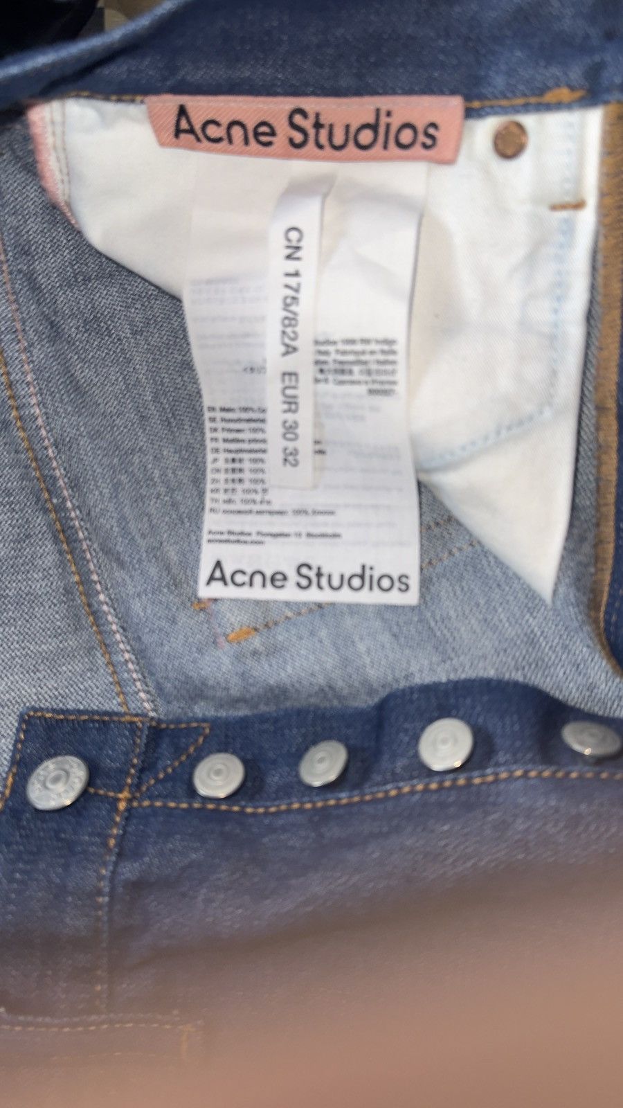 Acne Studios Acne Studios 1996 Indigo Size US 28 / EU 44 - 8 Thumbnail