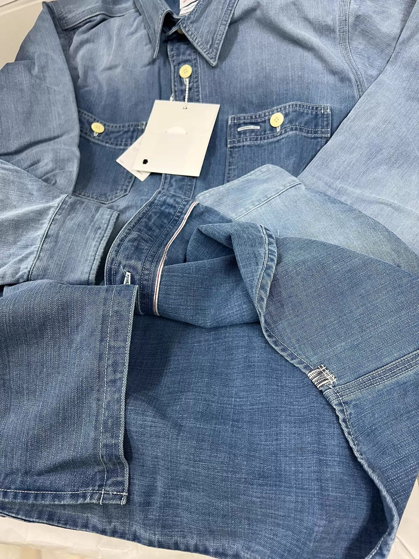 Visvim VISVIM 26SS LARRIKAN CRASH SHIRT INDIGO Size 1 Size US S / EU 44-46 / 1 - 6 Thumbnail