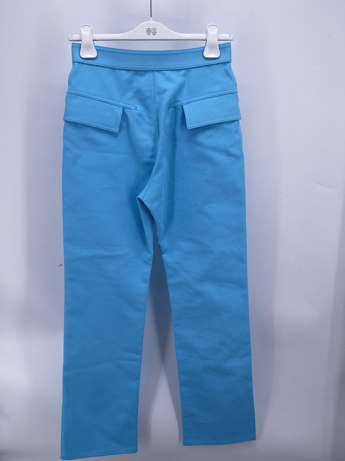 Bottega Veneta Bottega Veneta Canvas Blue Trousers Size 40 Size 27" / US 4 / IT 40 - 3 Thumbnail