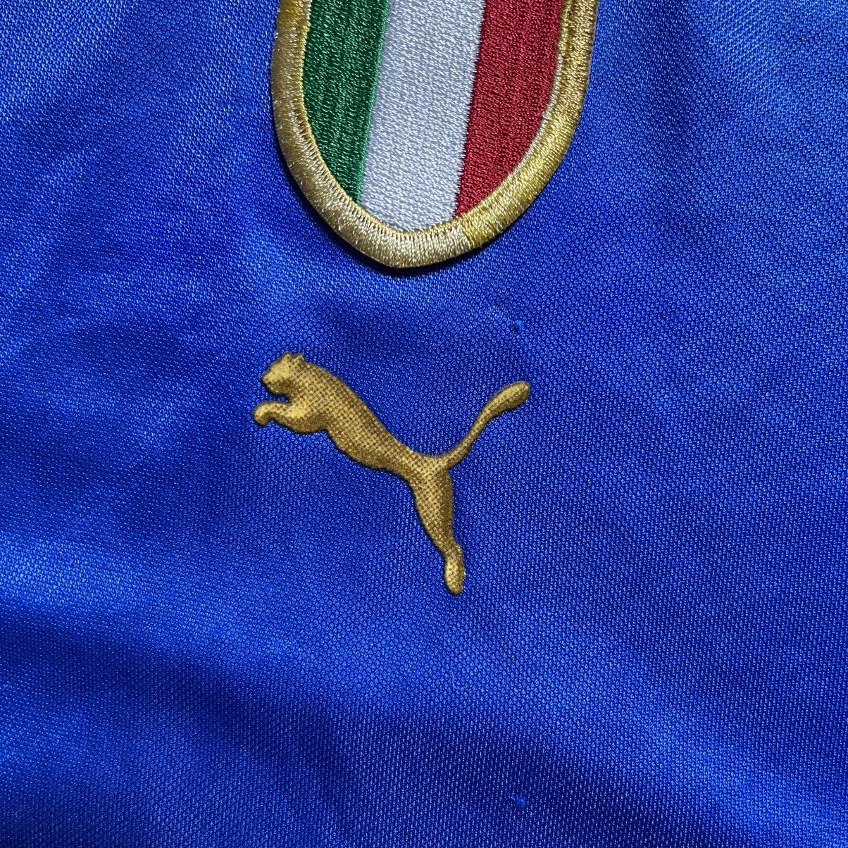 Puma × Vintage ITALY PUMA 2004 EURO FOOTBALL SOCCER HOME JERSEY Size US XXS / EU 40 - 6 Thumbnail