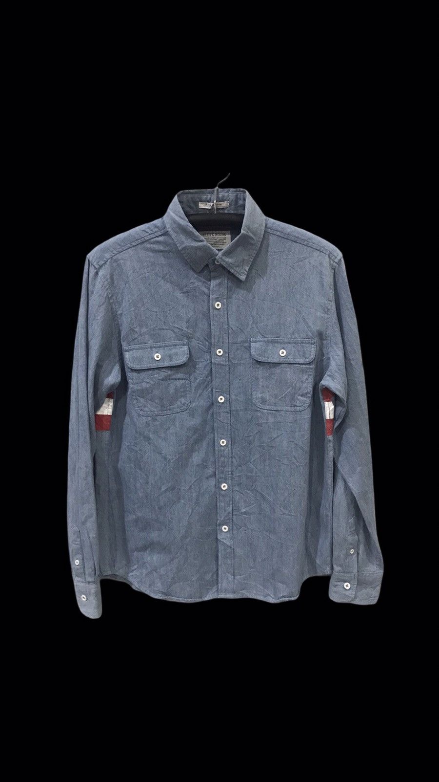 Japanese Brand GLOVE HOUSE Japan USA Flag Print All Over Shirt Size US M / EU 48-50 / 2 - 2 Thumbnail