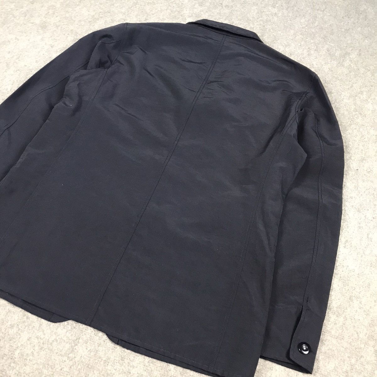 Baracuta 2000s BARACUTA NAVY BUTTON CLASSIC BLAZER JACKET Size US M / EU 48-50 / 2 - 7 Thumbnail