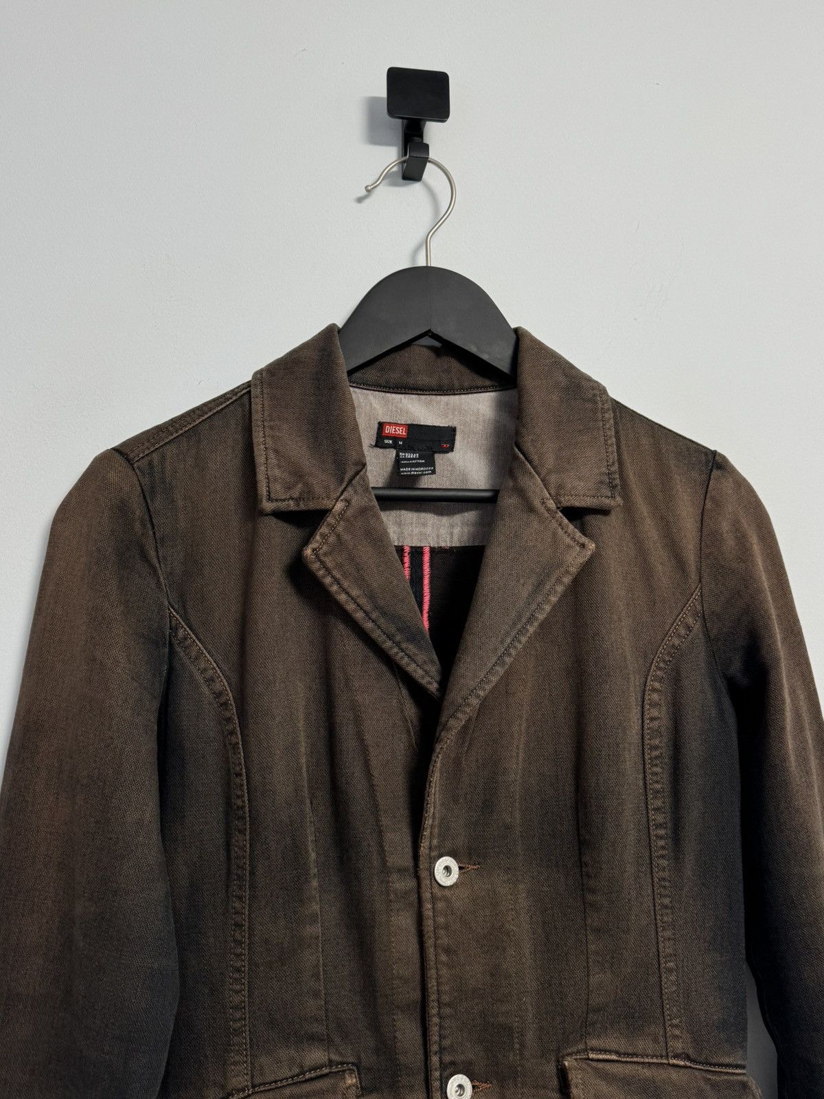 Diesel Diesel denim Effect jacket size M.Jeans. Fashion. Ladies. Size M / US 6-8 / IT 42-44 - 2 Thumbnail