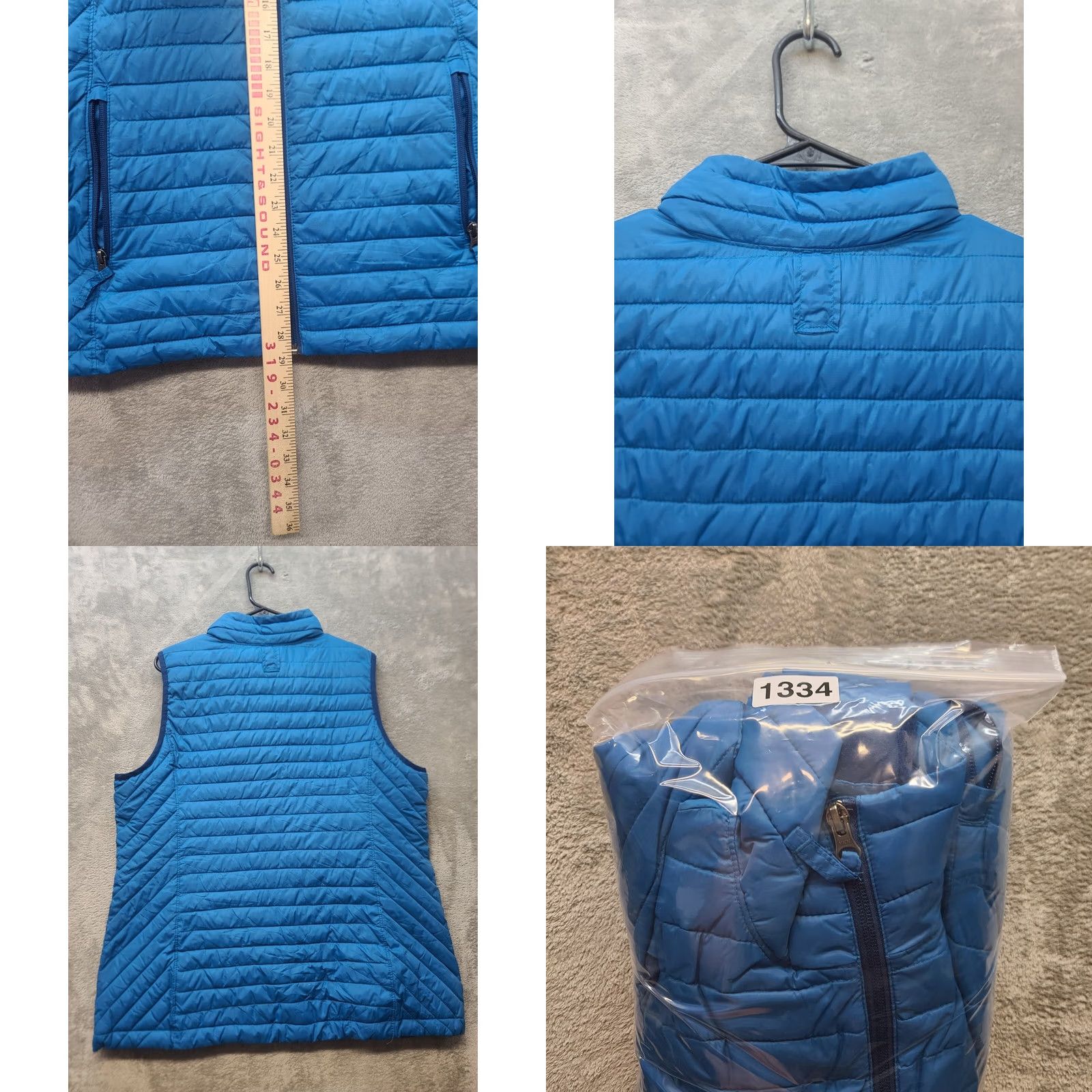 Vintage Duluth Vest Womens L Brisktaker Regular Fit Puffer Quilted Packable Sleeveless Vest Blue Nylon Softshell Pockets Zip зай Size L / US 10 / IT 46 - 8 Thumbnail