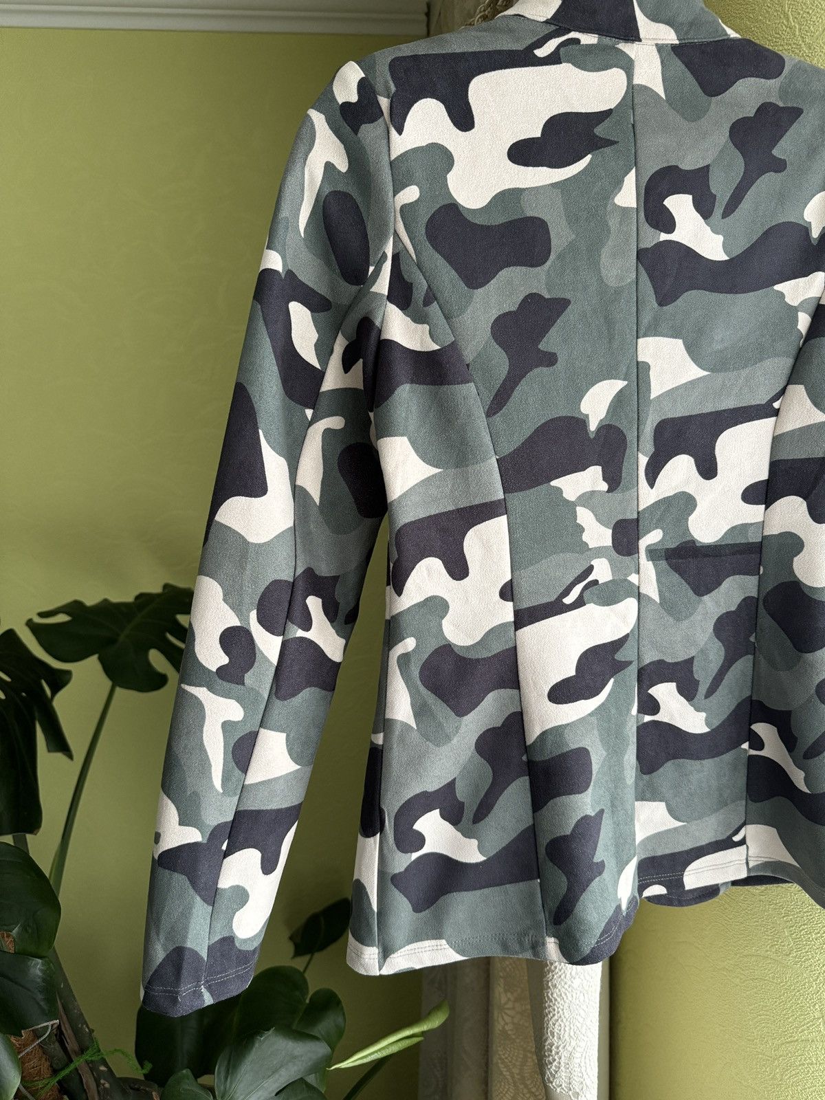 Japanese Brand Vintage Military Napoleon Jacket Camo PPFM Balmain Style Y2k Size S / US 4 / IT 40 - 9 Thumbnail