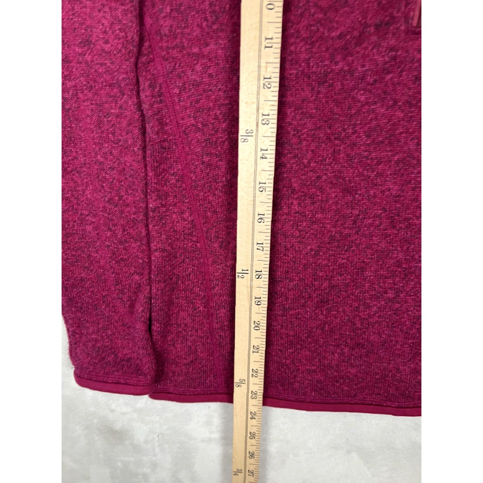 Patagonia Patagonia Better Sweater Fleece Pullover Womens XS Pink 1/4 Zip Mock Neck Pullover Pocket Raglan Sleeve Winter Casual Regular Knit" Size XS / US 0-2 / IT 36-38 - 3 Thumbnail