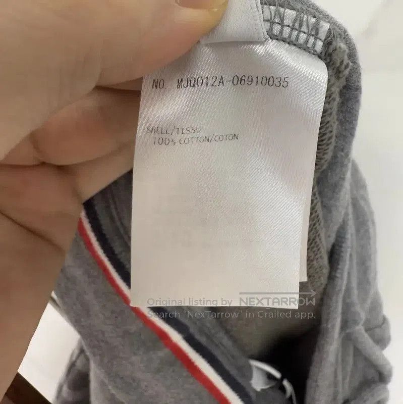 Thom Browne Thom Browne Gray Cotton Striped Shorts . Size US 28 / EU 44 - 9 Thumbnail