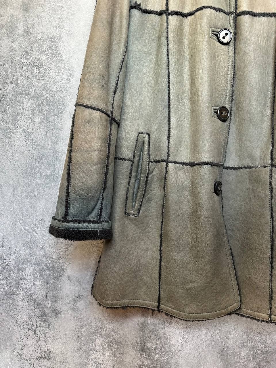 Other RRP 1900$ Werner Christ Patchwork Shearling Coat Size 50 Size US L / EU 52-54 / 3 - 7 Thumbnail