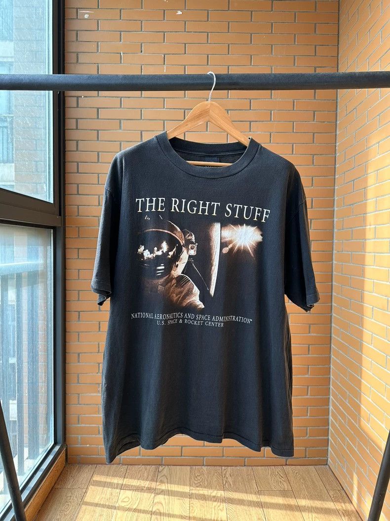 Vintage VintageTee 90s The right stuff 2505-Nextarrow Size US XL / EU 56 / 4 - 1 Thumbnail