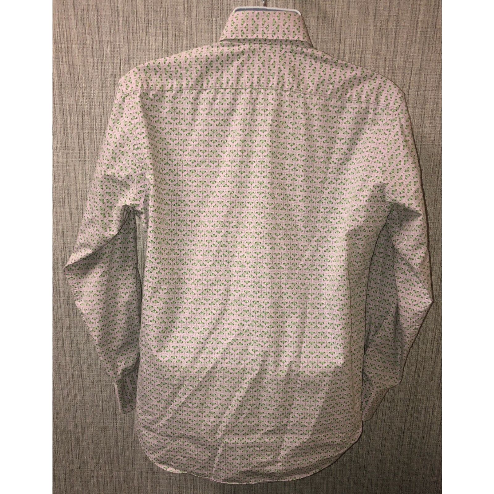 Vintage Thomas Dean Mens Long Sleeve Button Front Shirt M Regular Cotton Button-Up Shirt Size US M / EU 48-50 / 2 - 5 Thumbnail