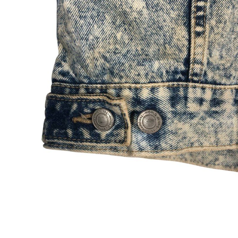 Vintage Vintage G.L Heart Acid Wash Denim Jacket Size US M / EU 48-50 / 2 - 9 Thumbnail