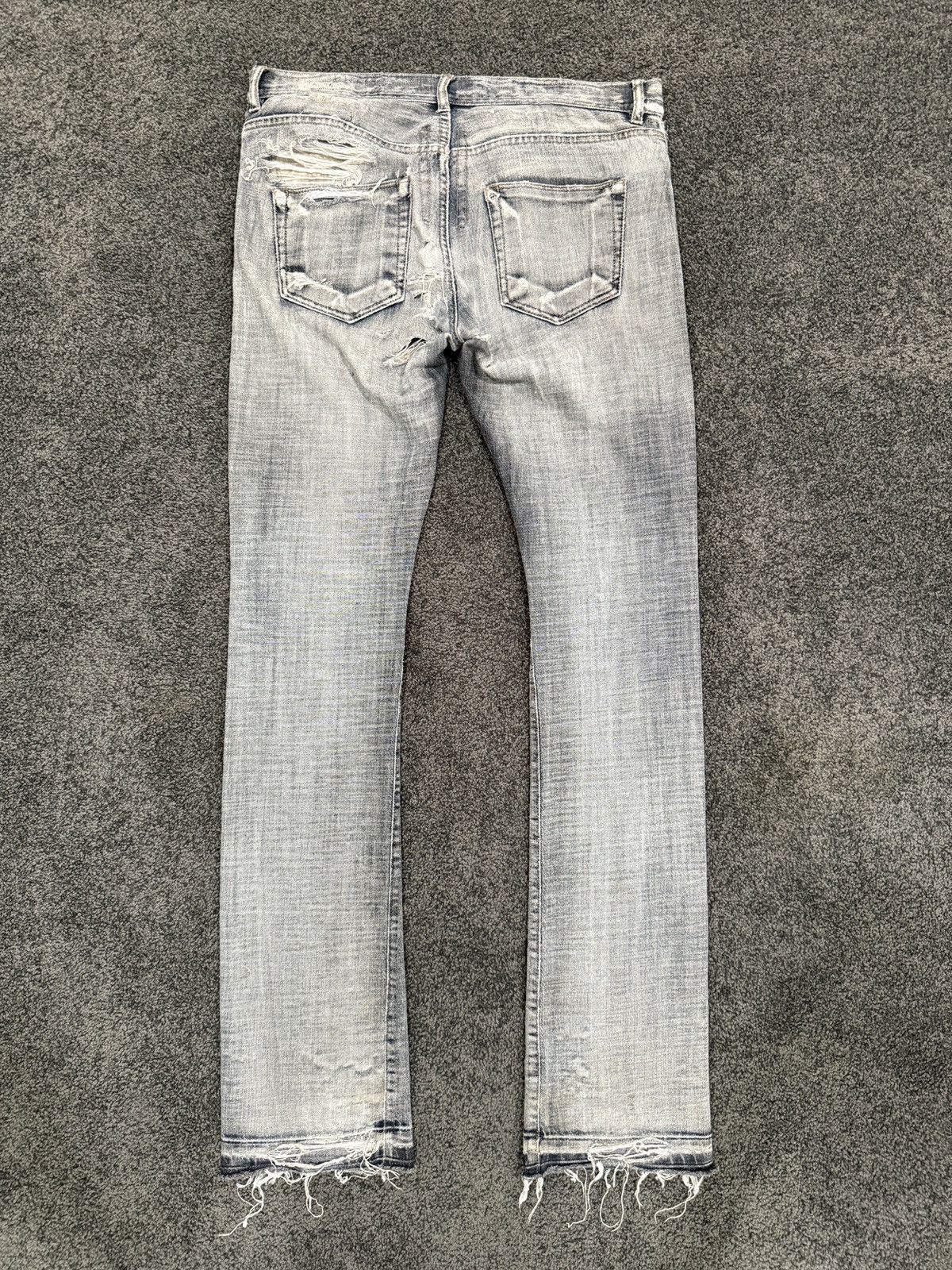 Rick Owens Rick Owen’s FW07 “Exploder” Dark Dust Bootcut Detroit Denim Size US 32 / EU 48 - 2 Thumbnail