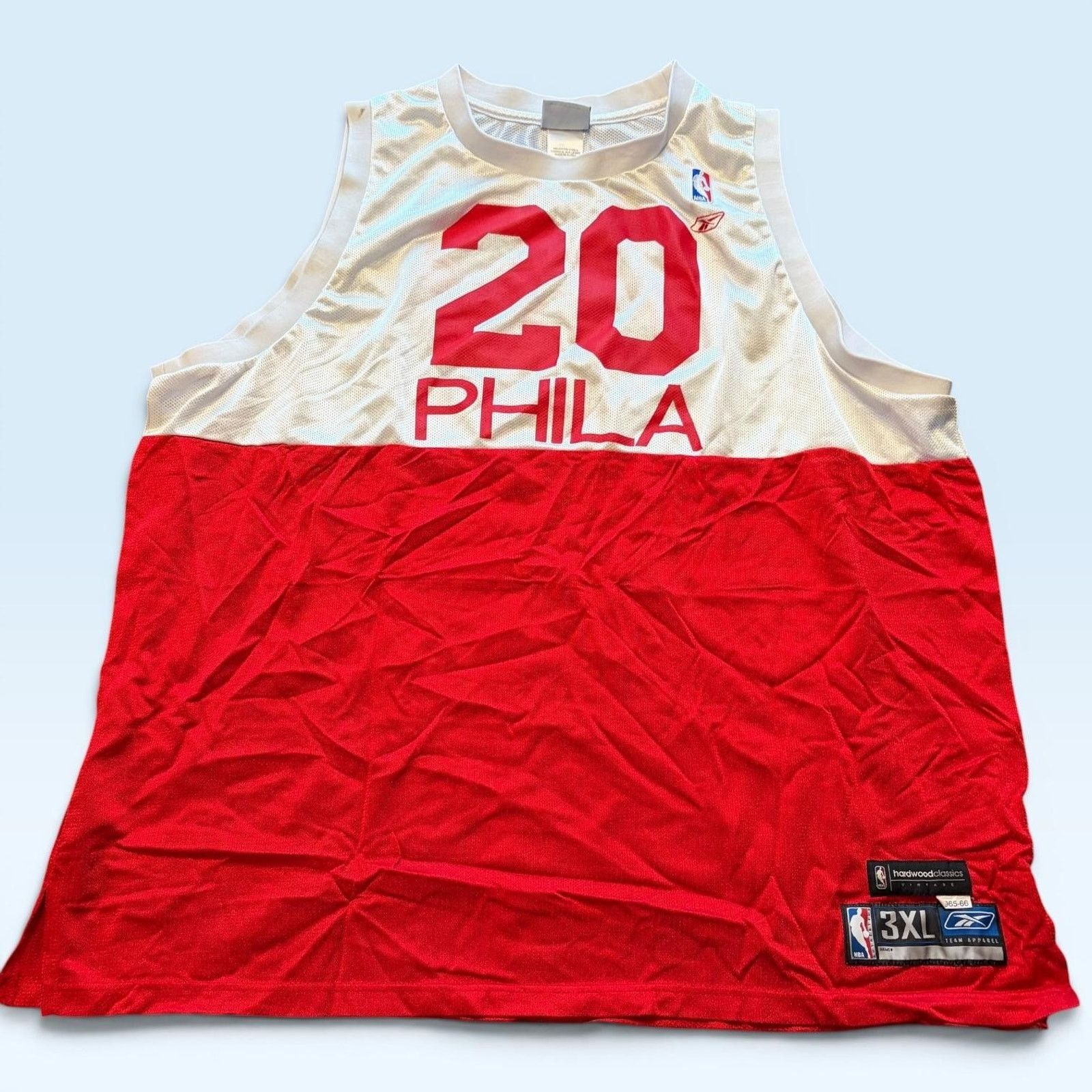 Reebok Vintage Philadelphia 76ers Jersey Mens 3XL Reebok Eric Snow Size US XXL / EU 58 / 5 - 1 Thumbnail
