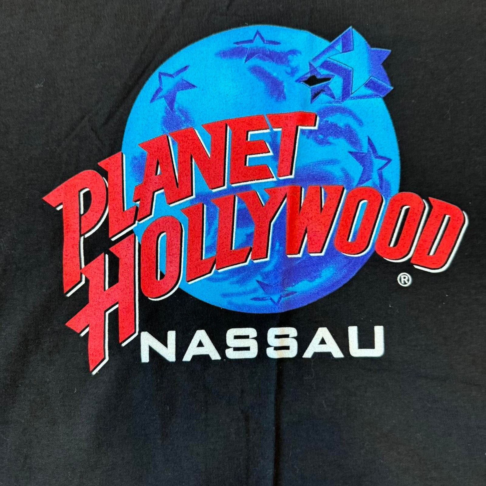 Planet Hollywood × Vintage Vintage y2k Black Planet Hollywood Nassau Bahamas t-shirt Size US L / EU 52-54 / 3 - 2 Thumbnail