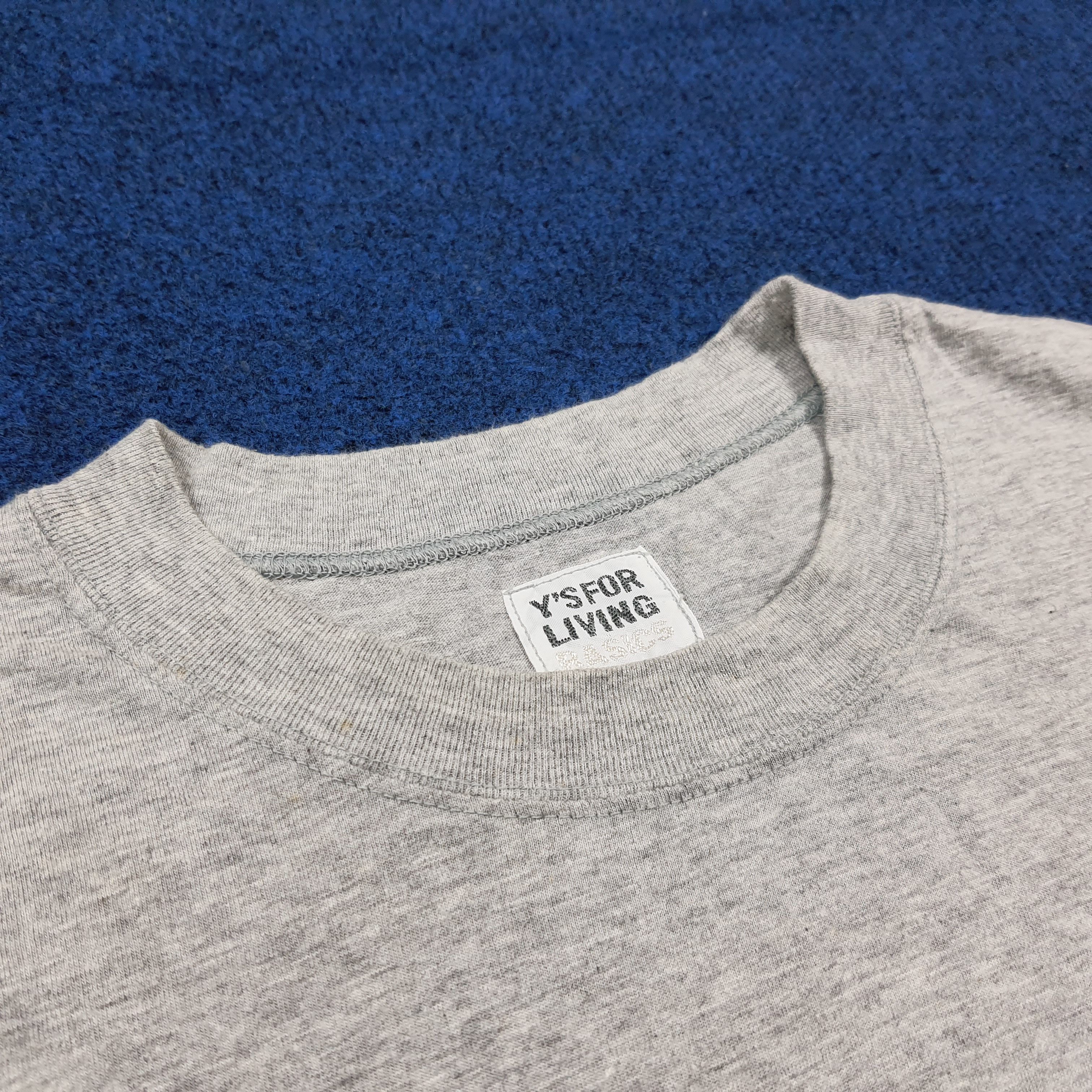 Y's Vintage Y's For Men by Yohji Yamamoto Japan Tshirt C285N42 Size US L / EU 52-54 / 3 - 5 Thumbnail
