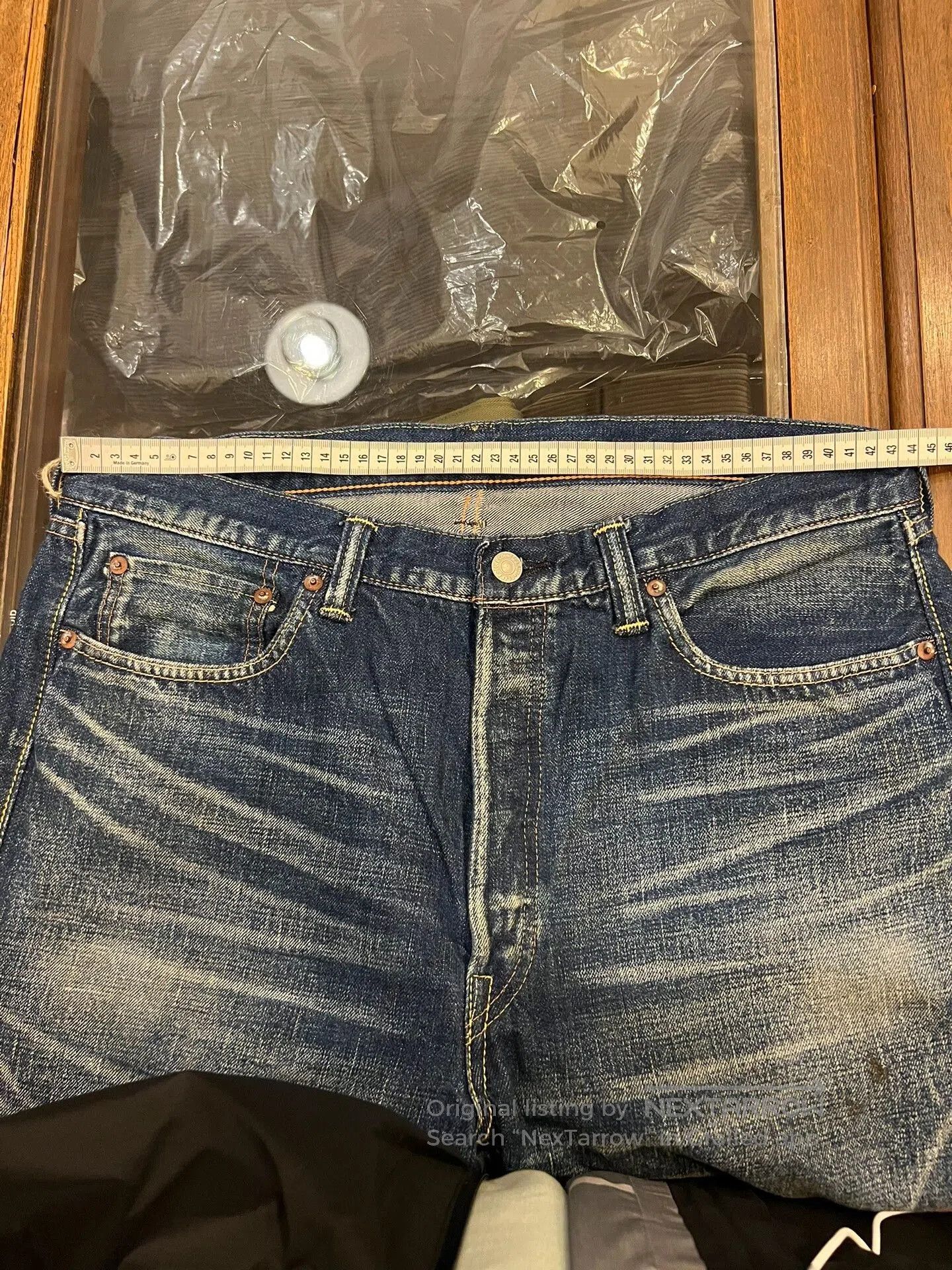 Full Count & Co. Original Straight Denim from Full Count. Size US 32 / EU 48 - 2 Thumbnail