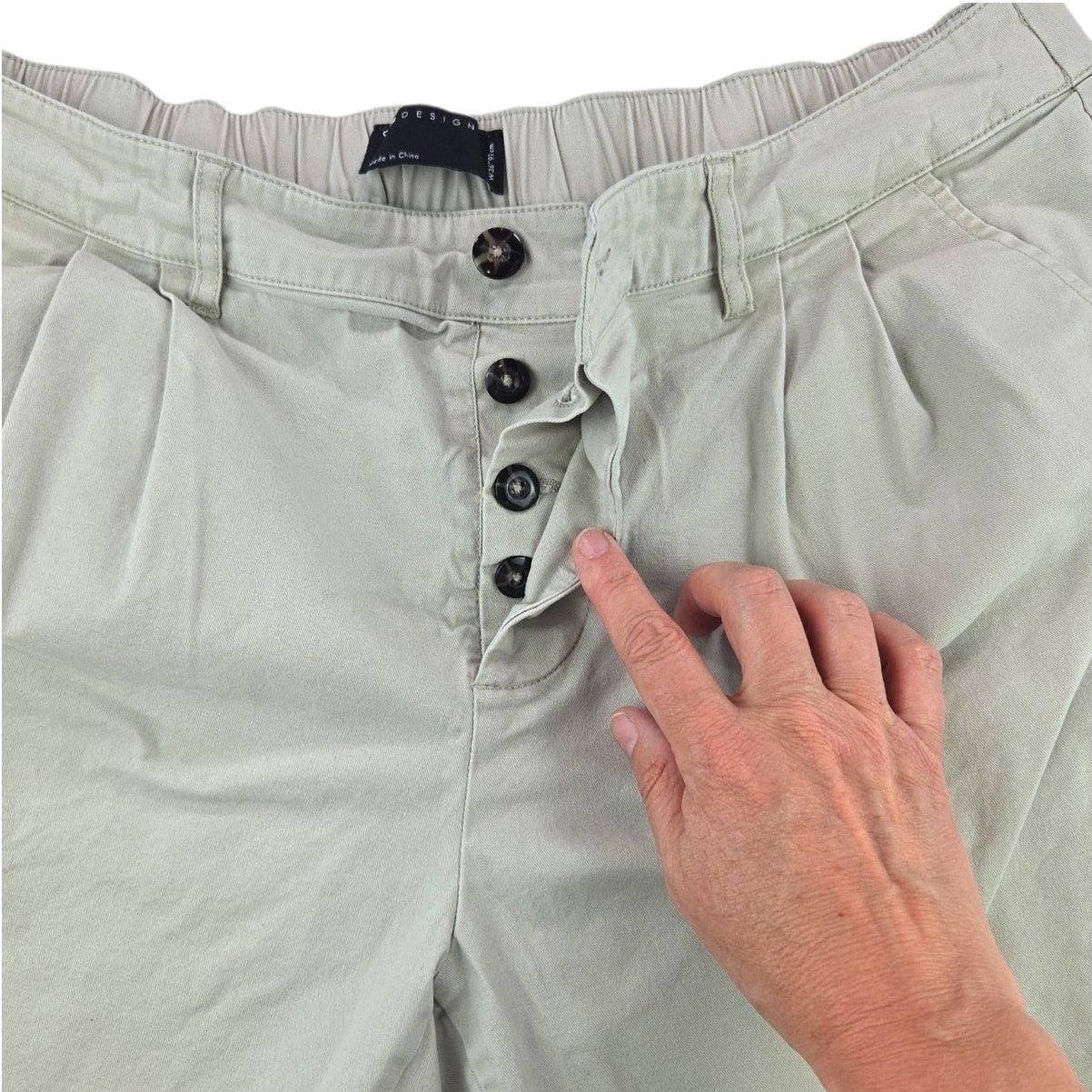 Asos Asos | 7" Shorts wButton Fly & Elastic Waistband| Size 36 Size US 36 / EU 52 - 2 Thumbnail