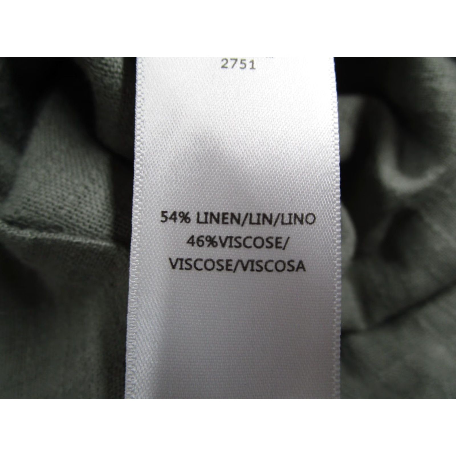 Splendid Splendid Mary Lawless Romper Women XL Green 3/4 Sleeve Linen Blend Size 40" / US 18 - 5 Thumbnail