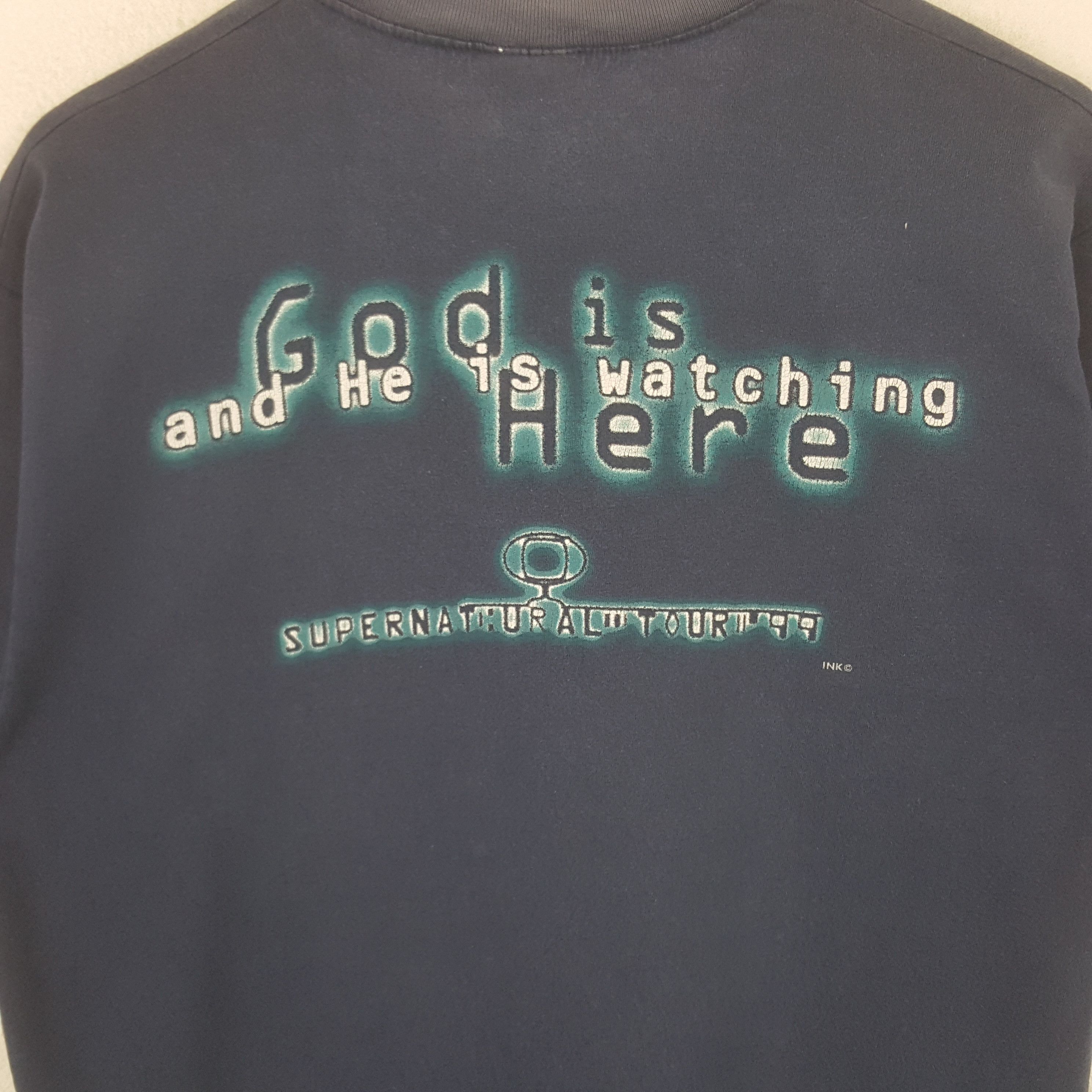 Band Tees Vintage Dc Talk Supernatural Tour 1999 Tshirt RR27 Size US M / EU 48-50 / 2 - 4 Thumbnail