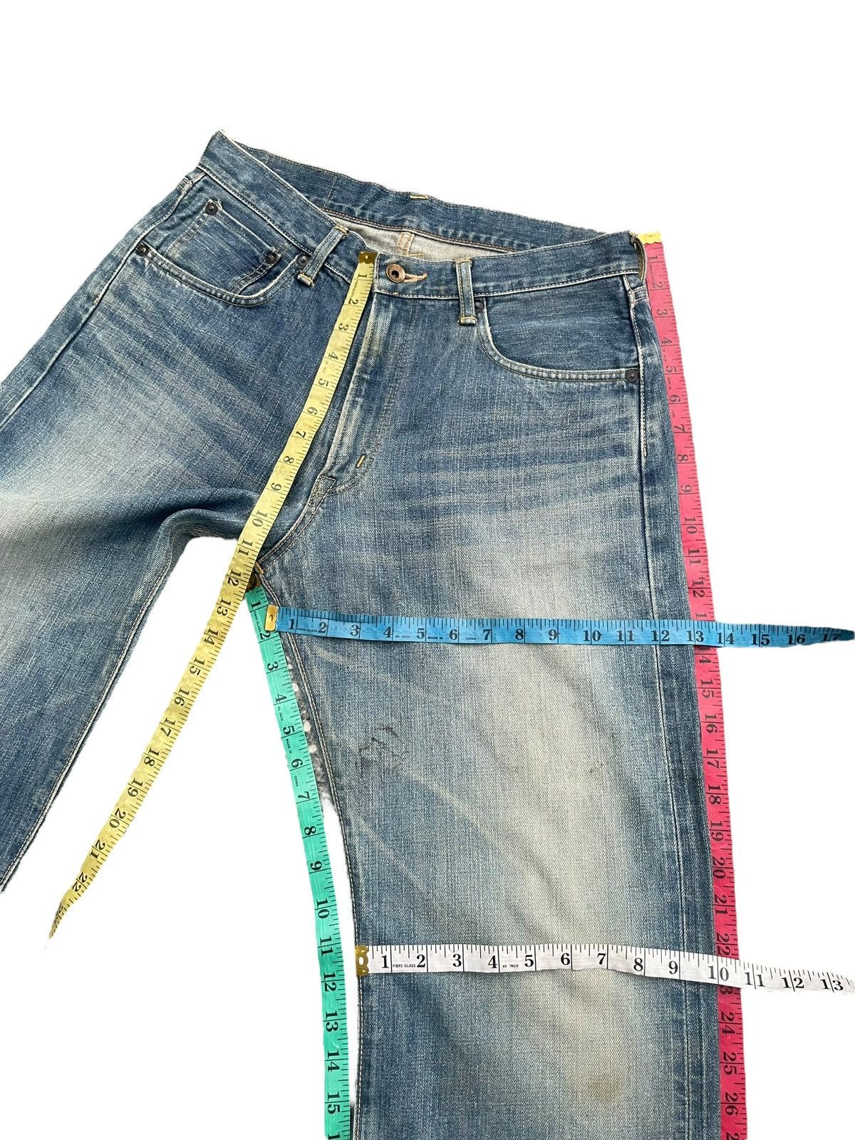 Edwin Vintage 90’s Edwin 505X Selvedge Jeans Size US 31 - 25 Thumbnail