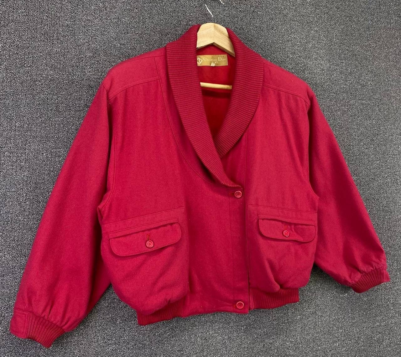 Christian Dior Monsieur Vintage Christian Dior Sports Wool Coat Jacket Size M / US 6-8 / IT 42-44 - 2 Thumbnail