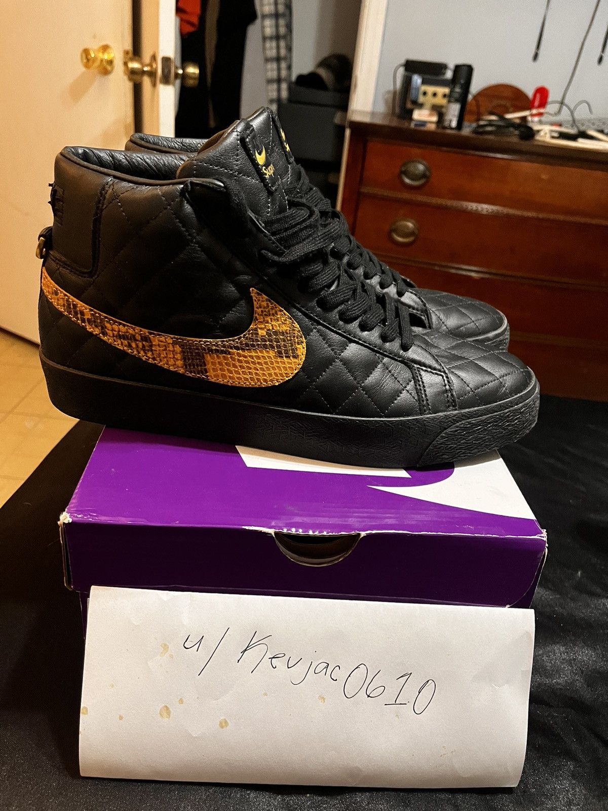 Nike × Supreme Supreme x Nike Blazer Size US 10.5 / EU 43-44 - 2 Thumbnail