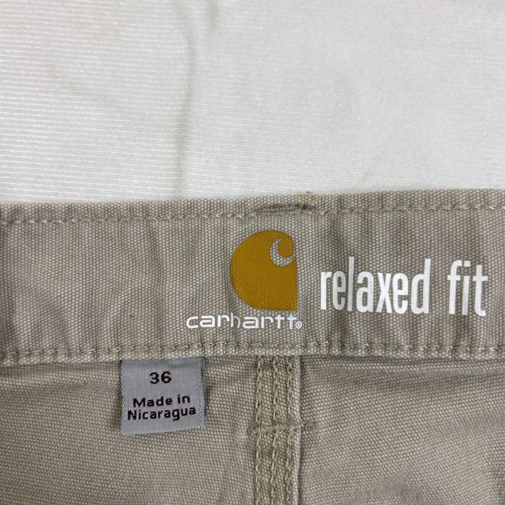 Carhartt Carhartt Relaxed Fit Work 5 Pocket Shorts Men’s 36 Tan Brown Cargo Pockets 102514-232 Size US 36 / EU 52 - 4 Thumbnail