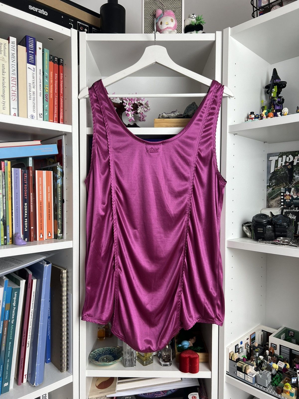 Diesel Vintage Y2K Diesel satin sleeveless tanktop M avantgarde 00s Size M / US 6-8 / IT 42-44 - 2 Thumbnail