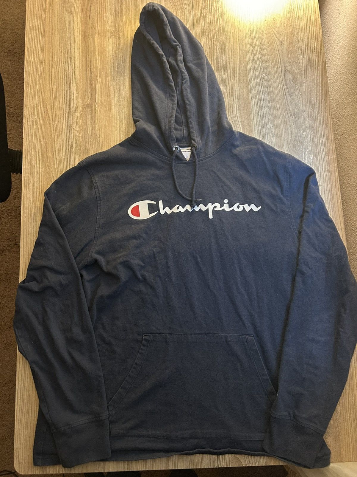 Champion Champion Navy Blue Large Hoodie Size US L / EU 52-54 / 3 - 1 Thumbnail